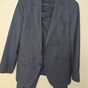 Banana Republic Classic Navy Suit